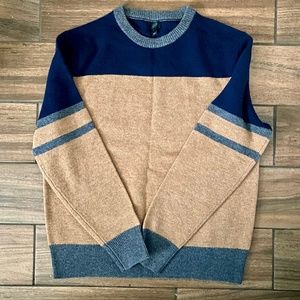 J. Crew color block sweatshirt
